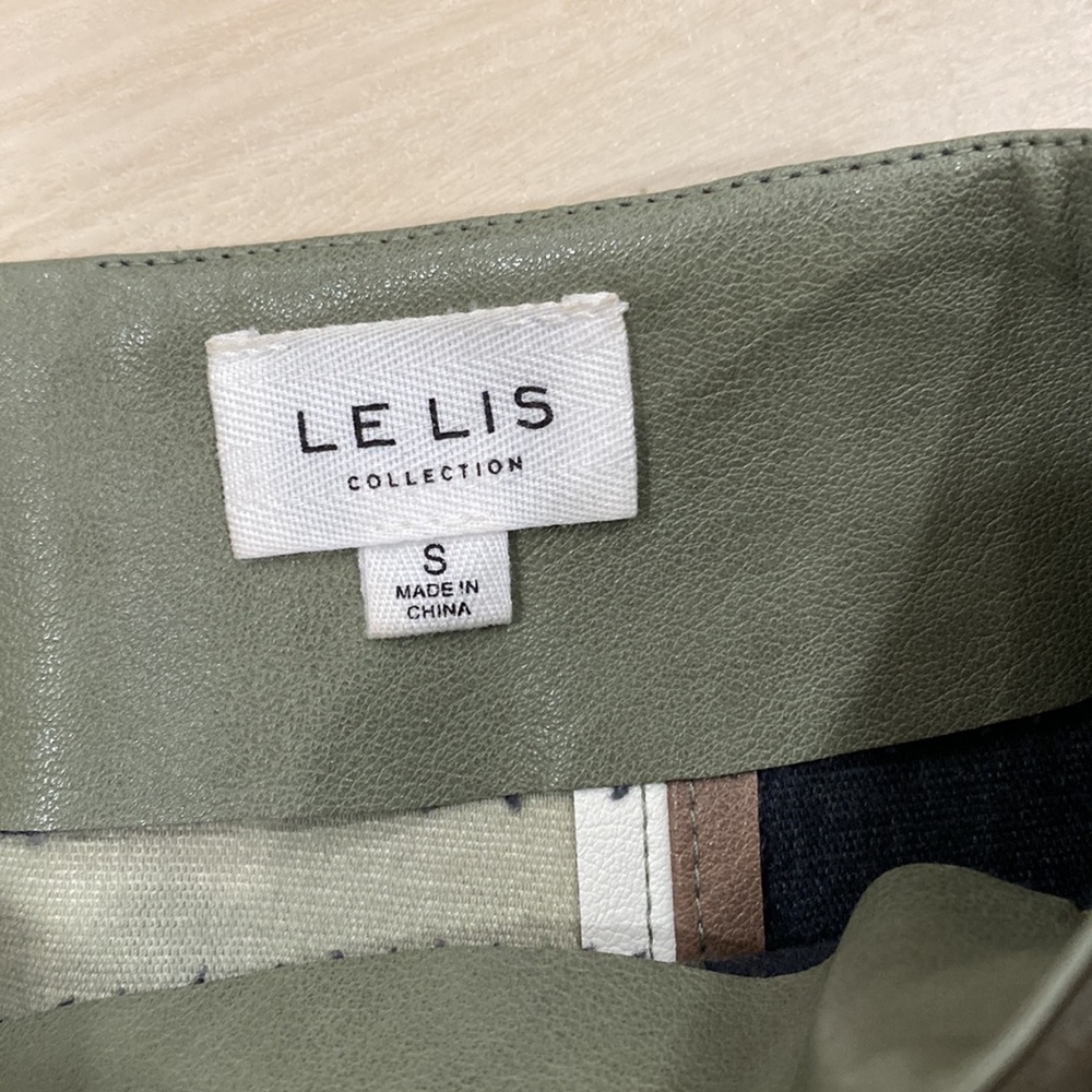 Faux Leather LeLis Skirt - Picture 2 of 5